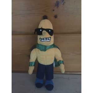 Mascot Factory Savannah Bananas Mascot Plush Figure with Cape Yellow Bananna F41